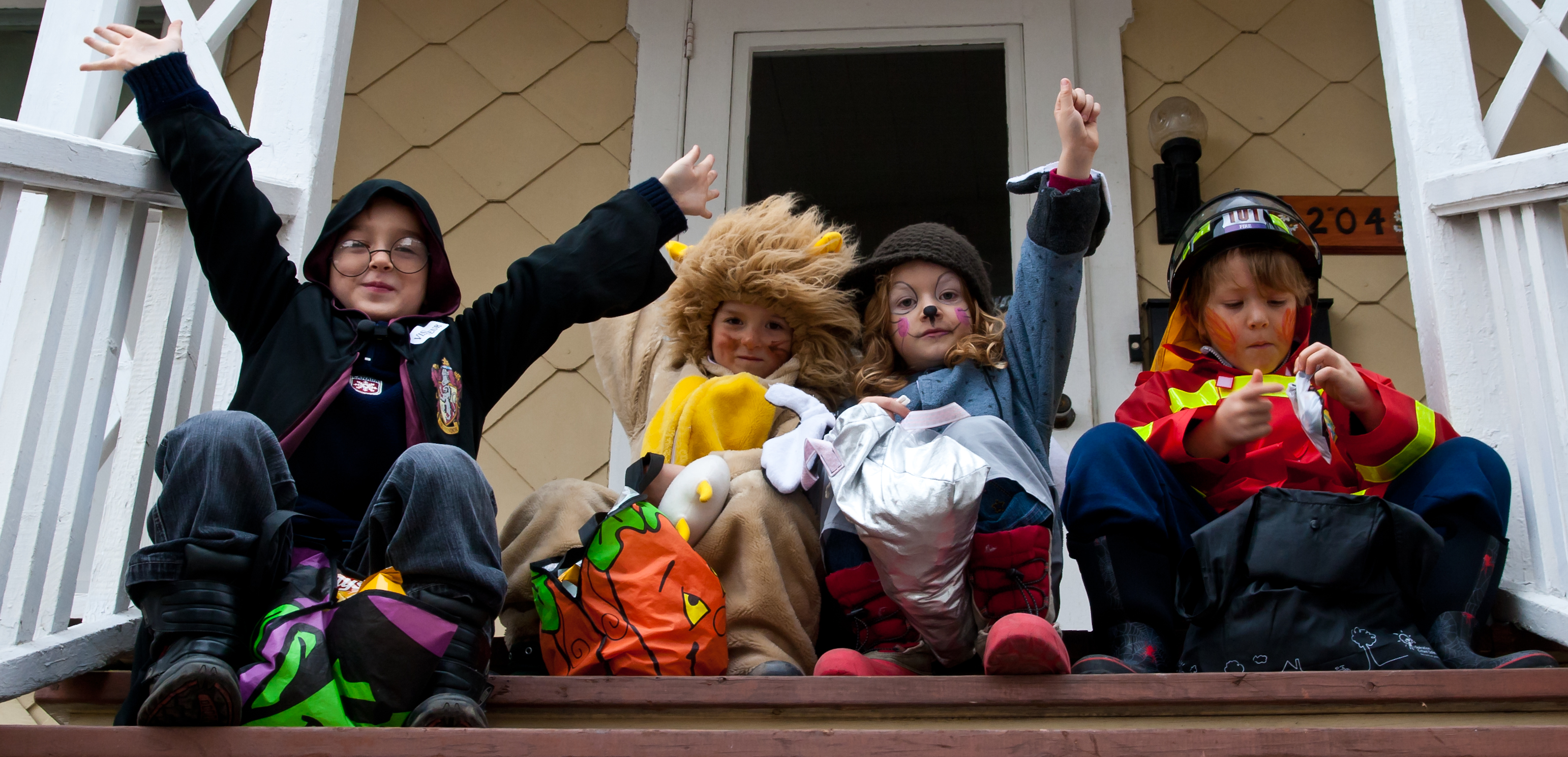 À l’Halloween, des « bouh » mais pas de boum!