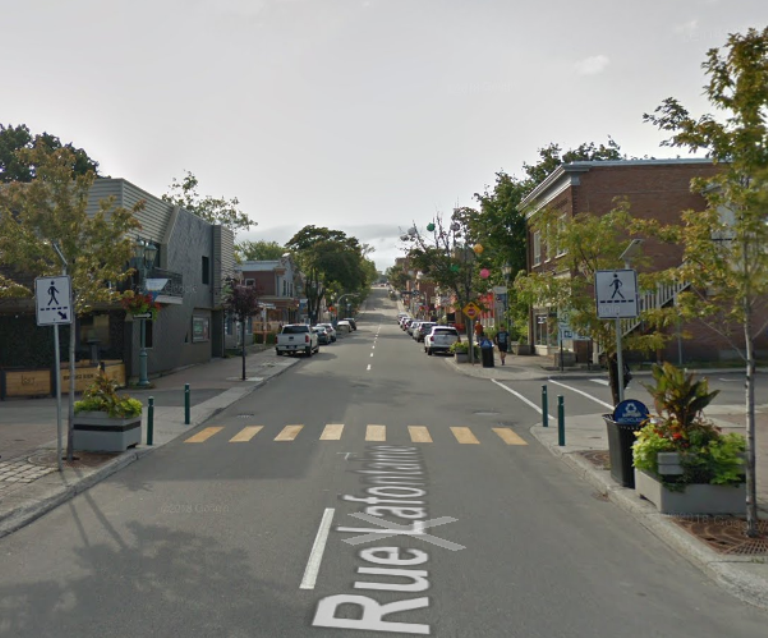 Info-Travaux : marquage de traverses piétonnières et entraves sur la rue Lafontaine