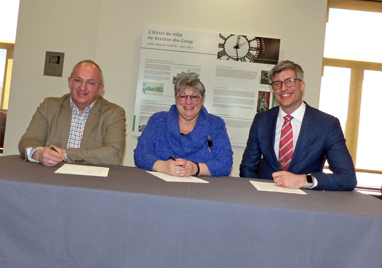 Usine de biométhanisation : Signature d’entente entre la SÉMER et Énergir