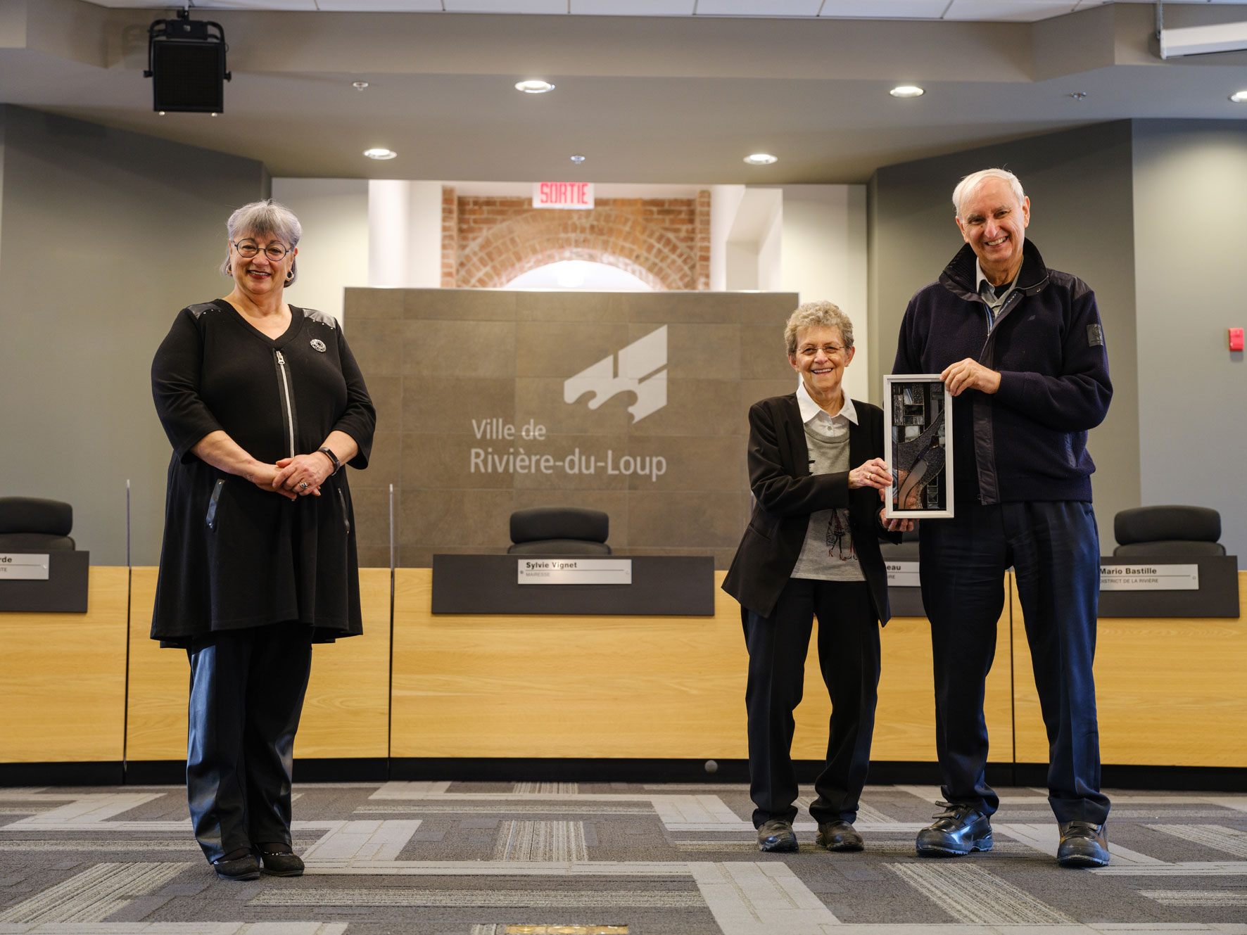 Richard Levesque et Andrée Côté reçoivent le prestigieux Mérite municipal Yves-Godbout