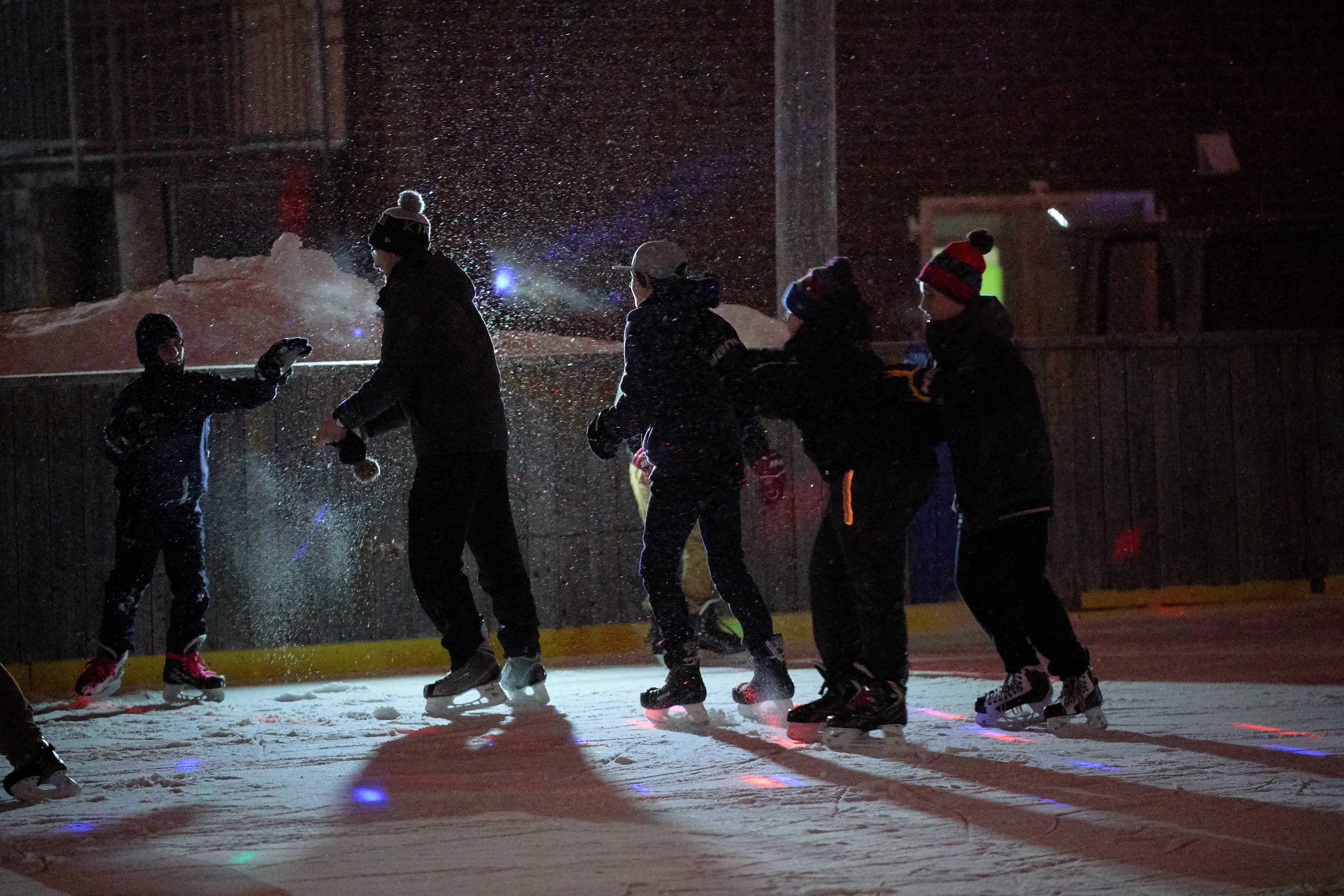 Patinage aux flambeaux - image