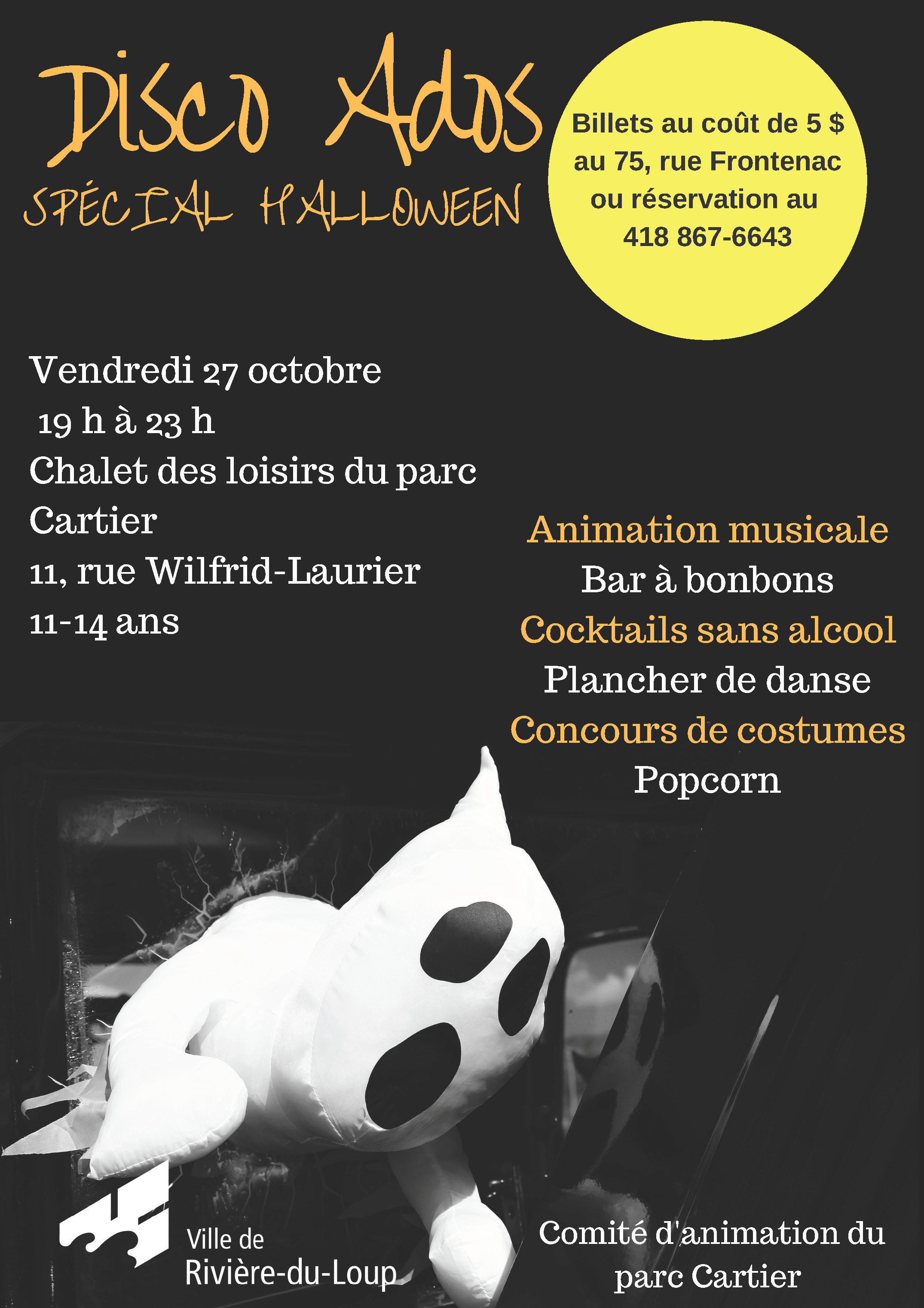 Disco ados  spécial HALLOWEEN  - image
