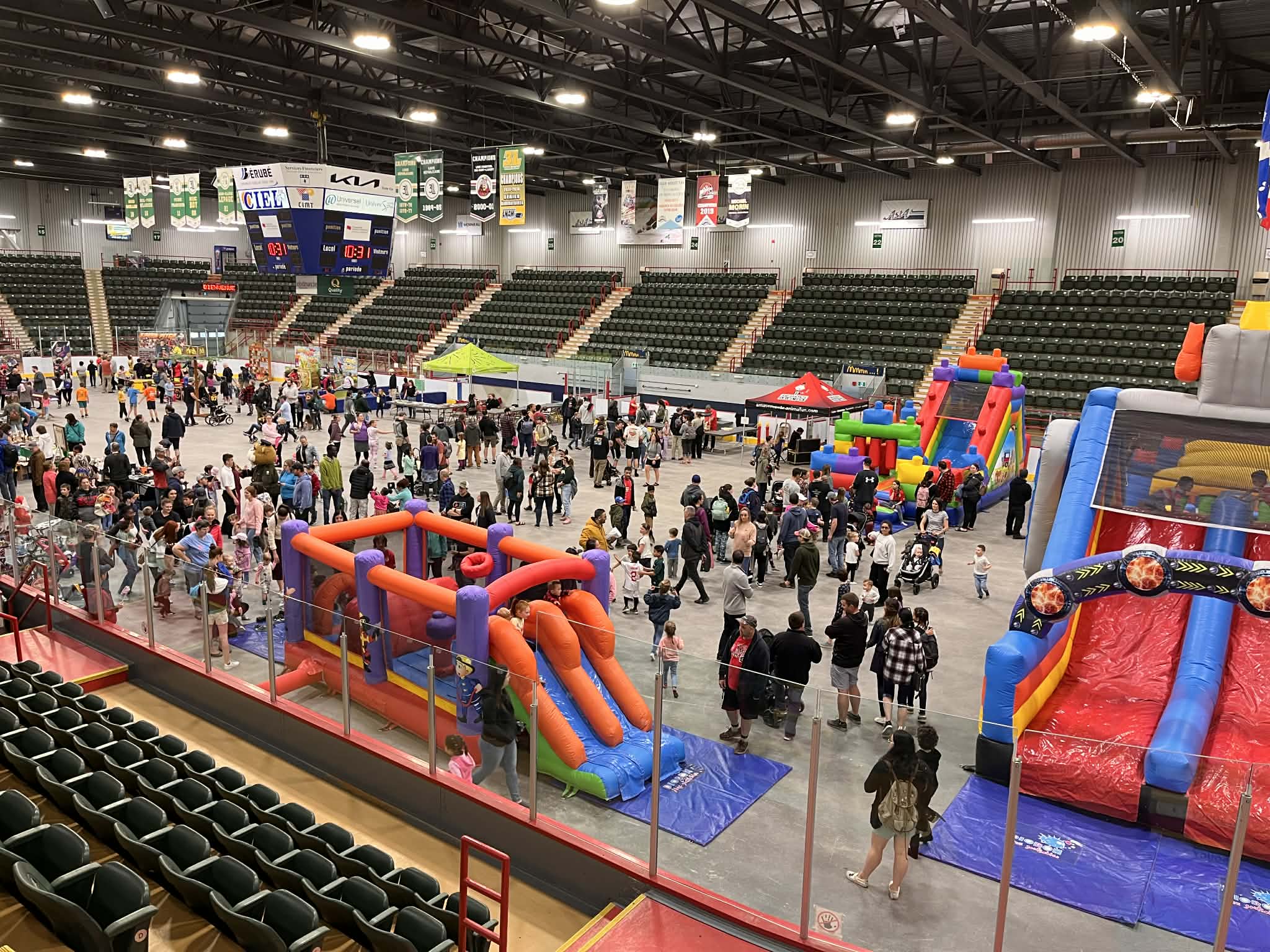 Un dimanche de plaisir en famille au Centre Premier Tech