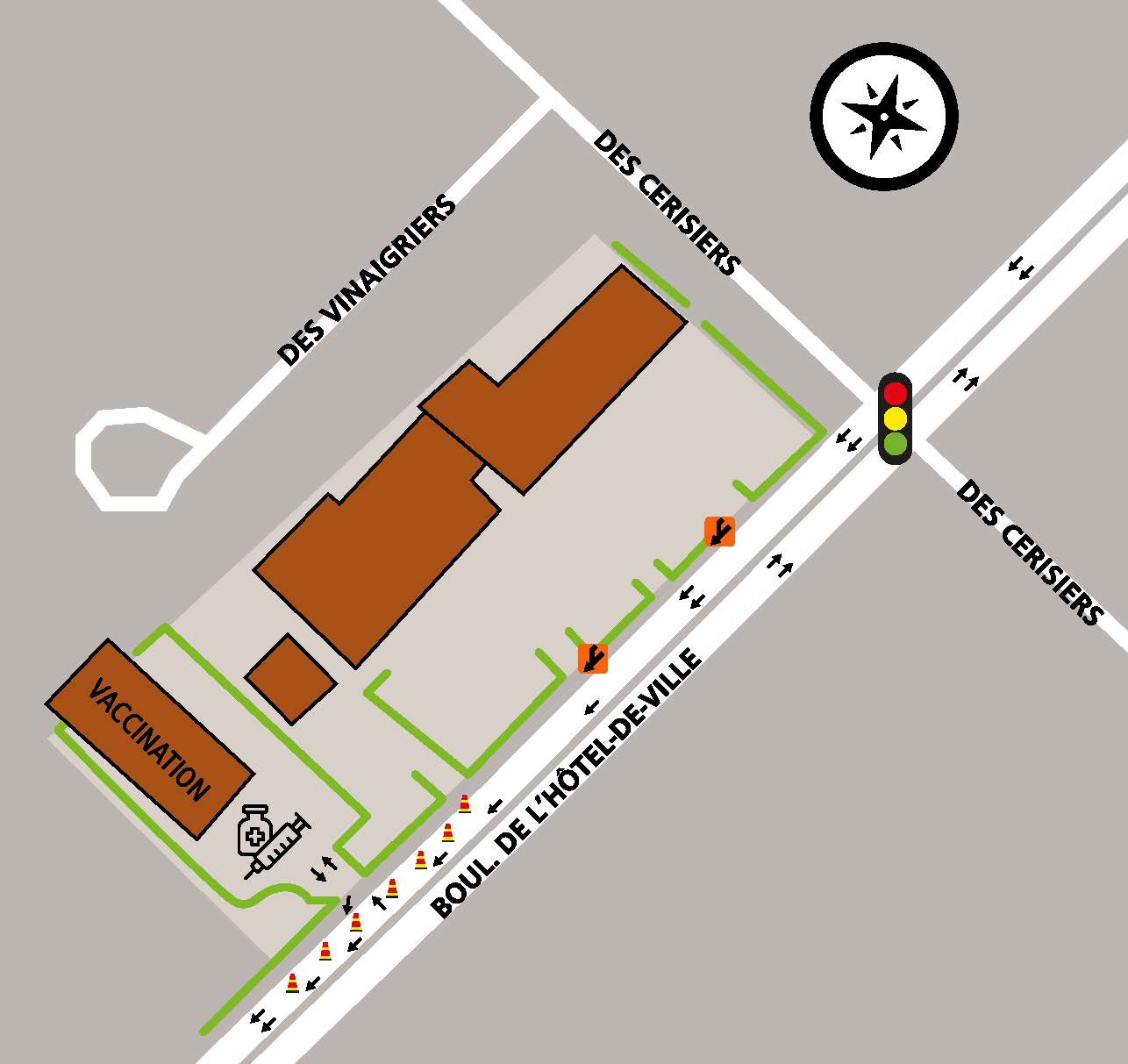 Modification à la circulation sur le boulevard de l’Hôtel-de-Ville