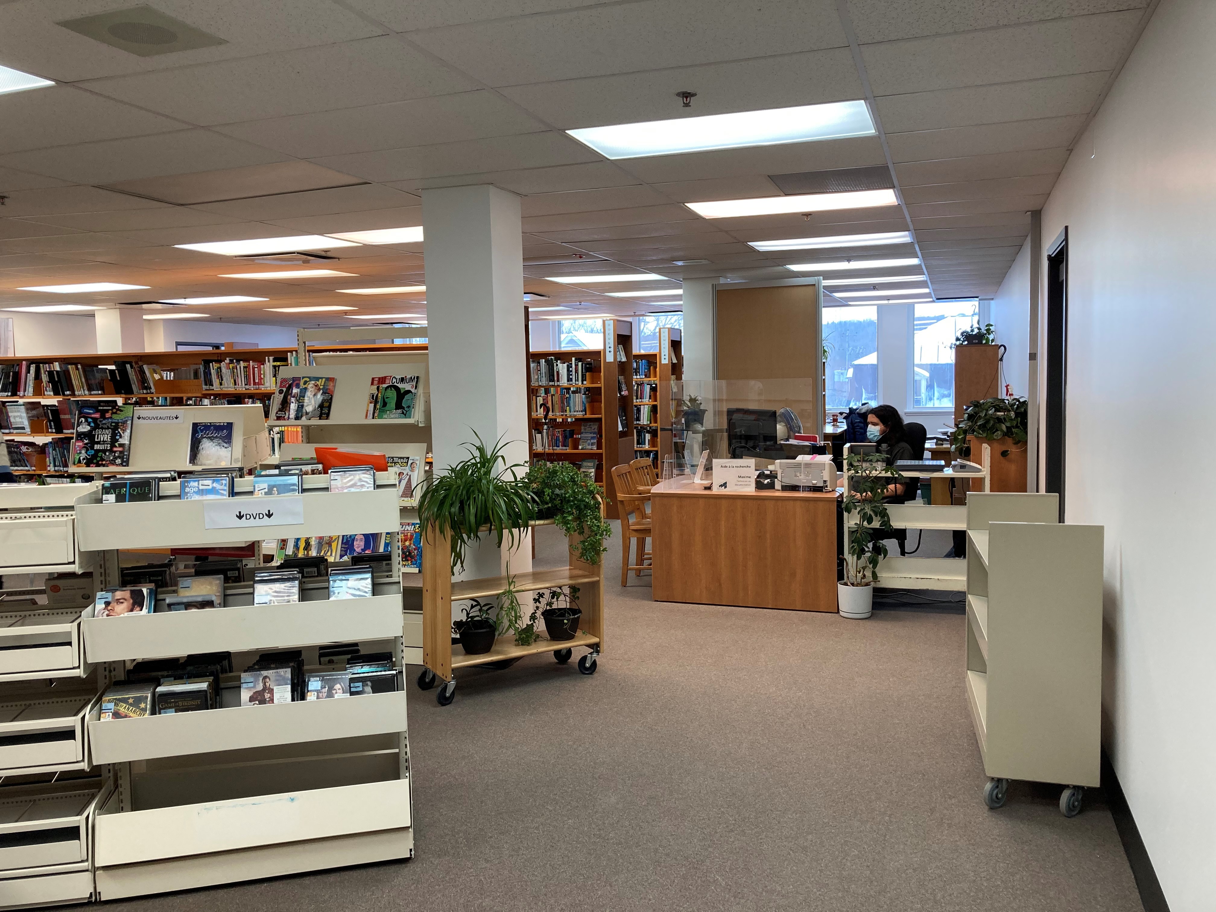 Les rayons de la bibliothèque Françoise-Bédard accessibles à compter du 26 avril