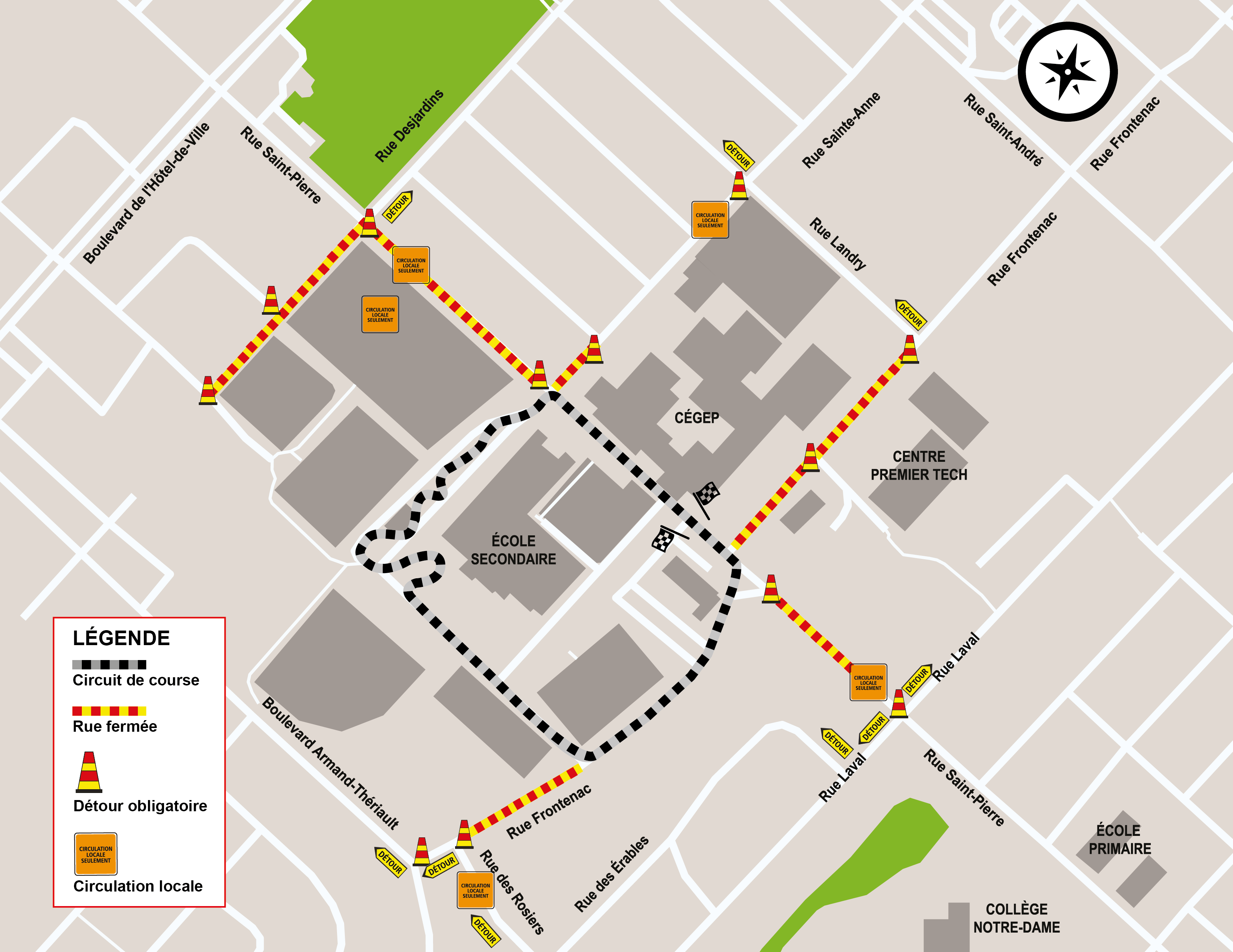 Carte - entraves karting