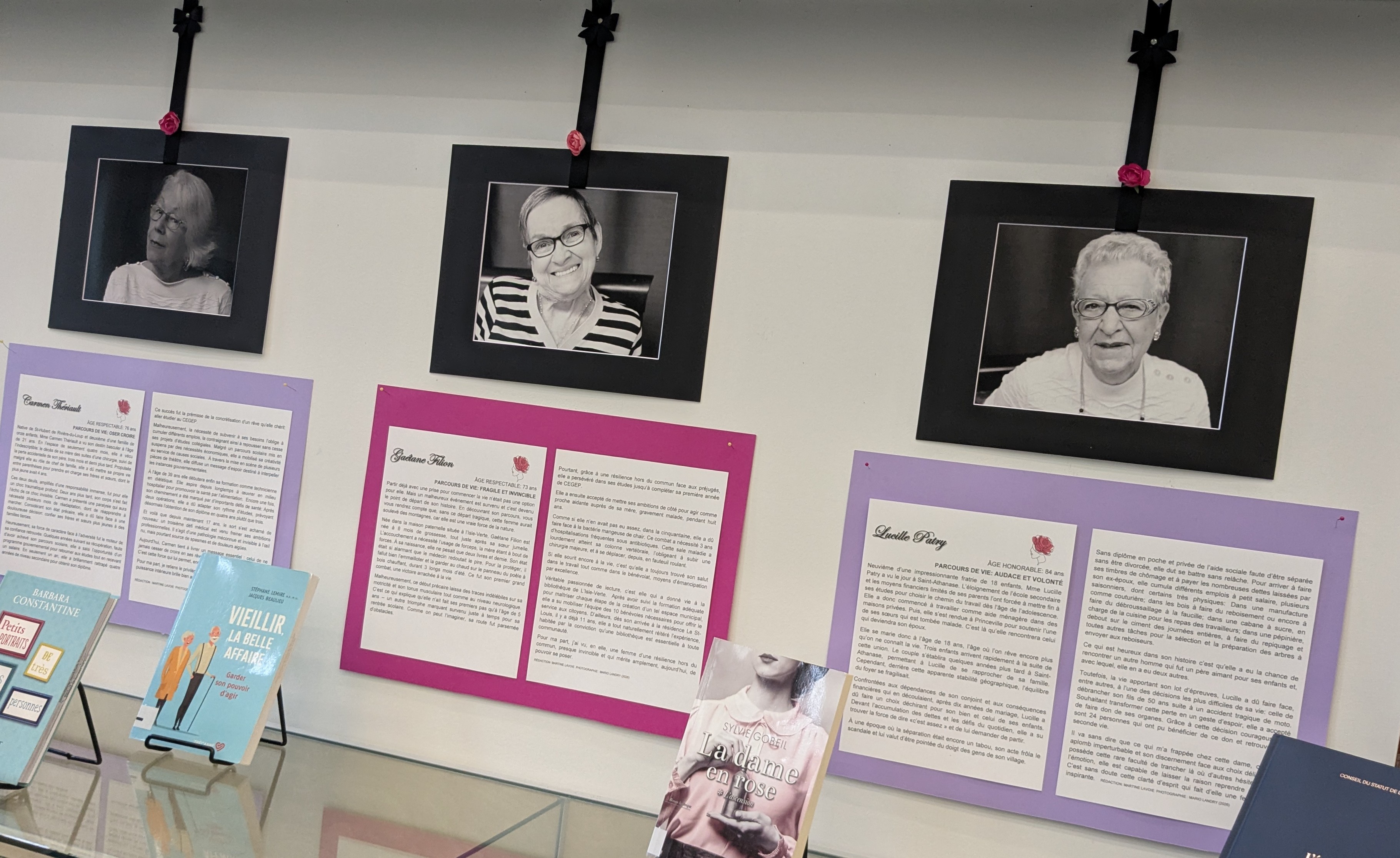 Les parcours de 8 femmes d’exception racontés à la bibliothèque Françoise-Bédard