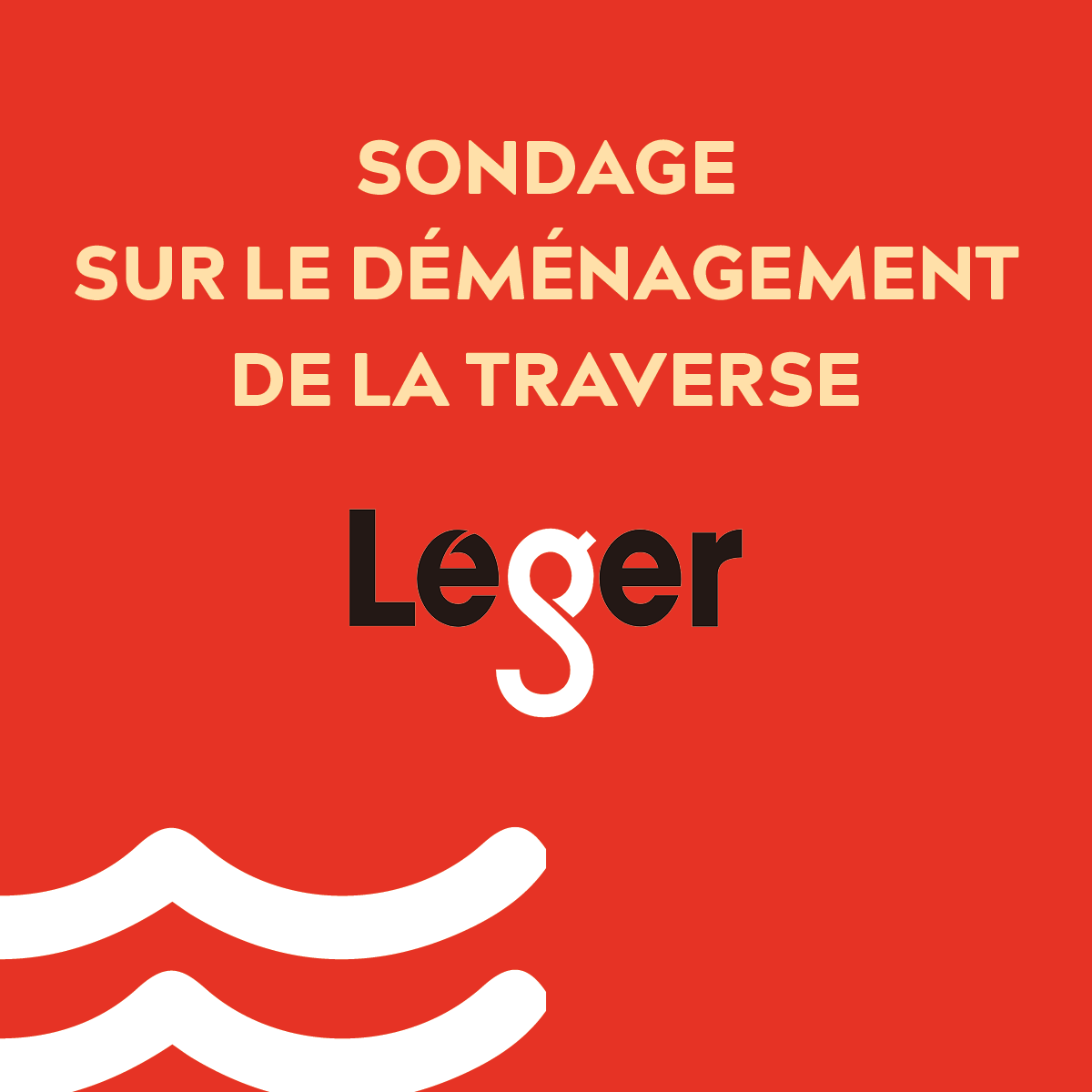 Résultats du sondage Léger